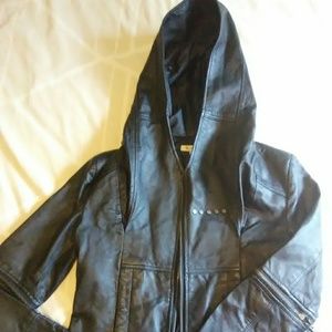 BCBG REAL LEATHER jacket